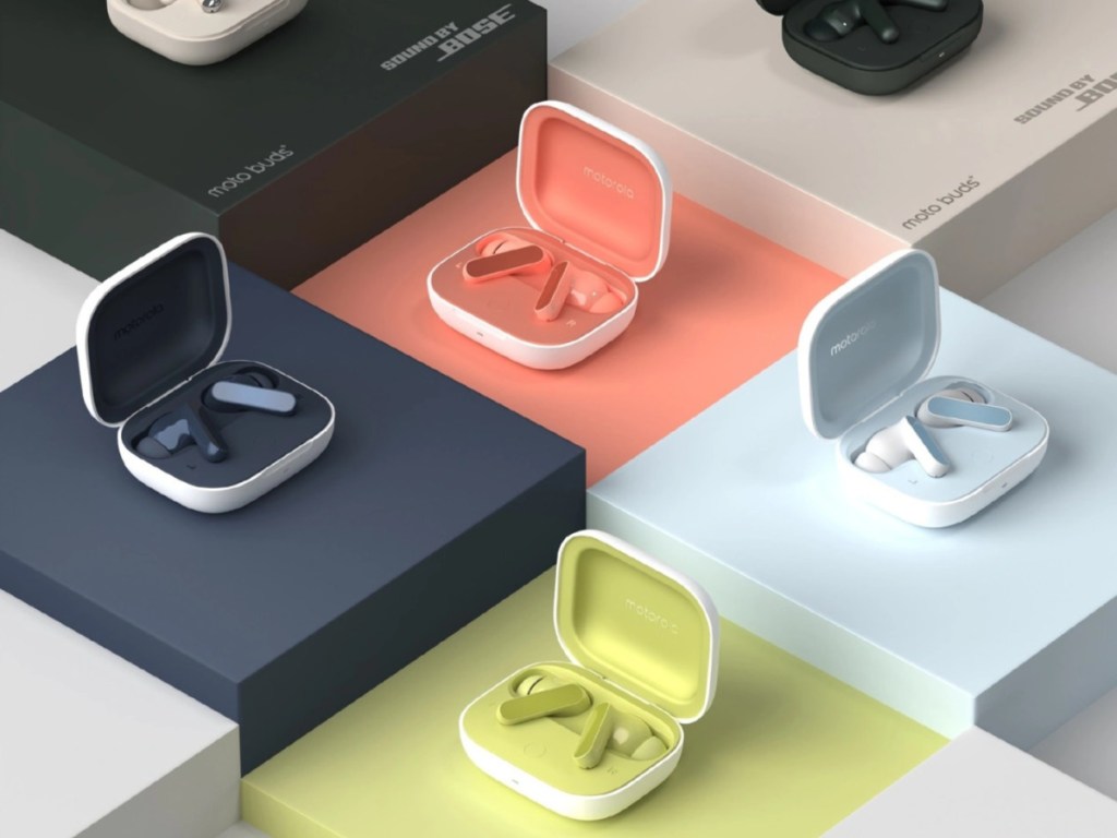 Motorola Moto Buds, TWS dengan ANC & Desain Warna-warni
