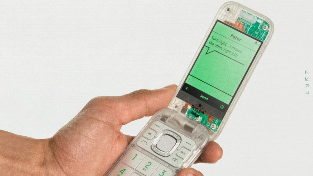 HMD Bersama Heineken Rilis The Boring Phone, Ponsel Tanpa Akses Aplikasi dan&nbsp;Email